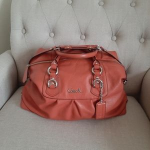 Coach Leather Handbag and Wallet